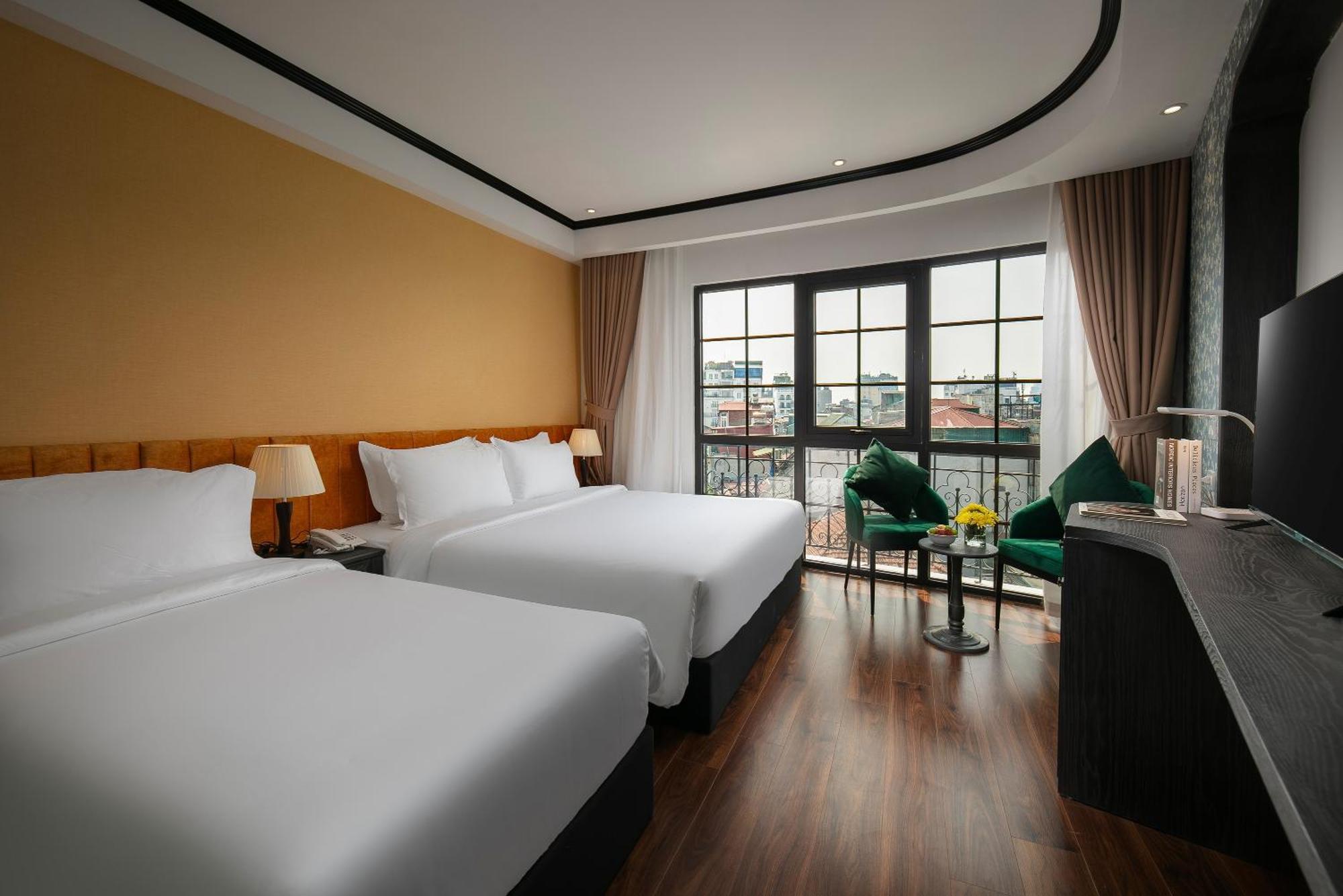 Hanoi Plaza Suite Hotel & Spa Exterior foto